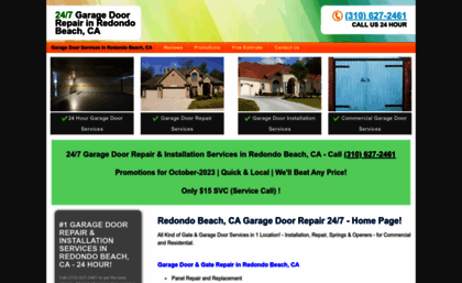 redondobeachcagaragedoors.com