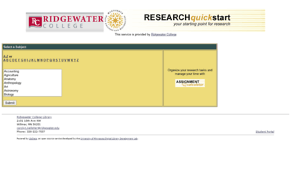 research.ridgewater.edu