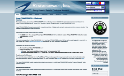hyperresearch qualitative software
