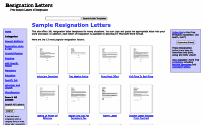 resignationletters.biz