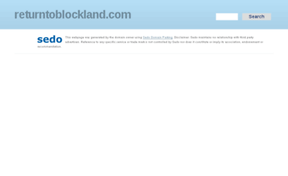 returntoblockland.com