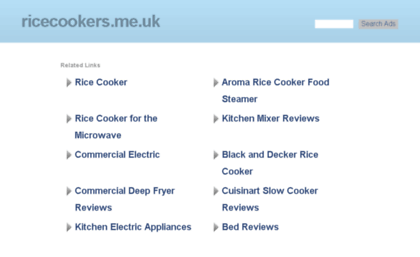ricecookers.me.uk