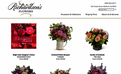 richardsonsflowers.com