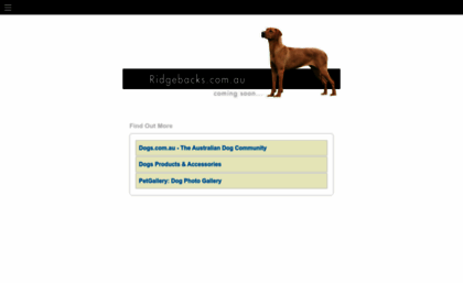 ridgebacks.com.au