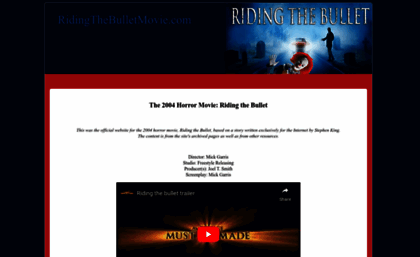 ridingthebulletmovie.com
