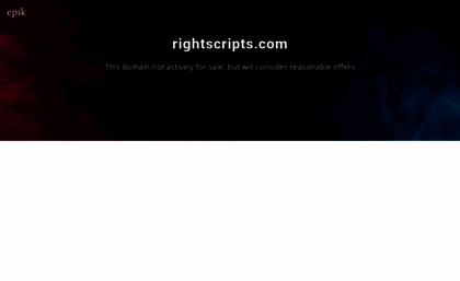 rightscripts.com