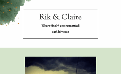 rikandclaire.gettingmarried.co.uk