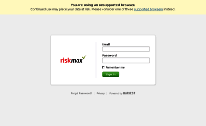 riskmax.harvestapp.com