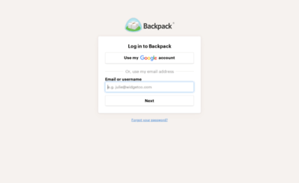 rocketbrain.backpackit.com