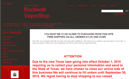 rockwallvaporstop.com
