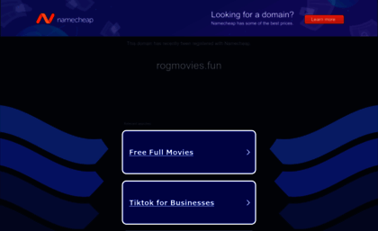 Rogmovies.fun website.