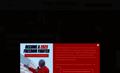 ronjohnsonforsenate.com