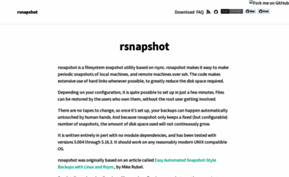 rsnapshot.org