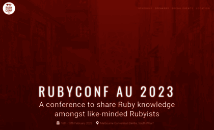 rubyconf.org.au