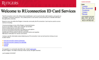 ruconnection.rutgers.edu