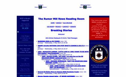 Rumormillnews Com Website The Rumor Mill News Reading Room
