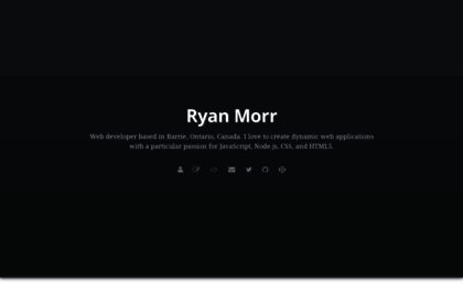 ryanmorr.com
