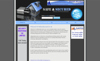 safeandsecured.co.uk