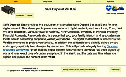safedepositvault.com
