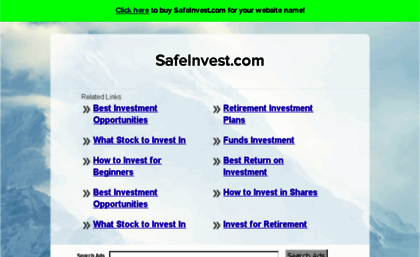 safeinvest.com