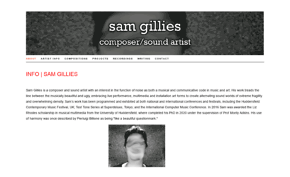 samgillies.com