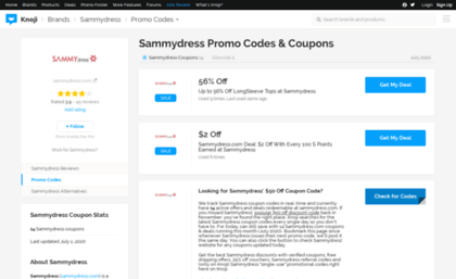 sammydress.bluepromocode.com