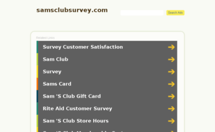samsclubsurvey.com