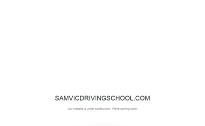 samvicdrivingschool.com