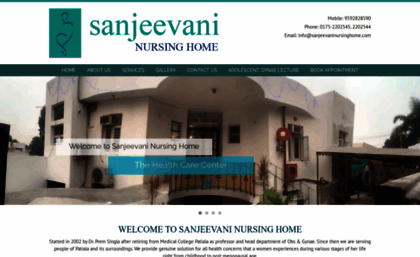 sanjeevaninursinghome.com