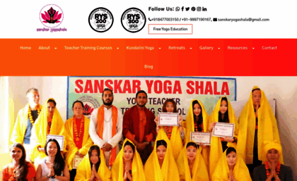 sanskaryogashala.com