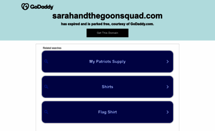 sarahandthegoonsquad.com