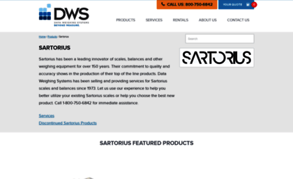 sartorius.dataweigh.com