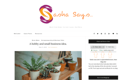sasha-says.com
