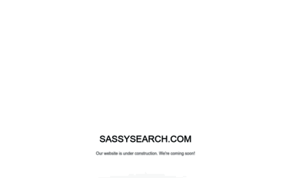 sassysearch.com