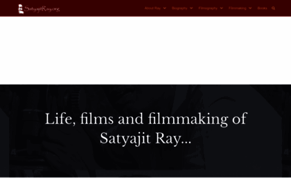 satyajitray.org