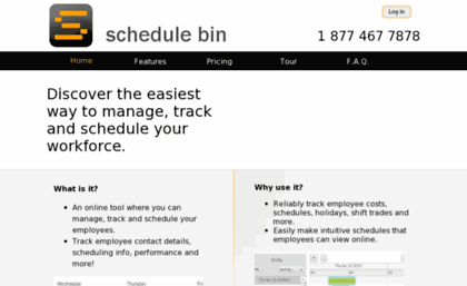 schedulebin.com