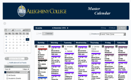 scheduler.allegheny.edu