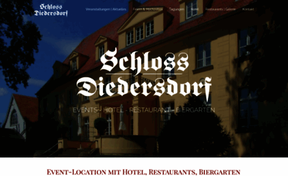 schlossdiedersdorf.de