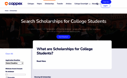 scholarshipsforcollege.meritaid.com