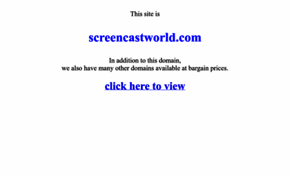 screencastworld.com