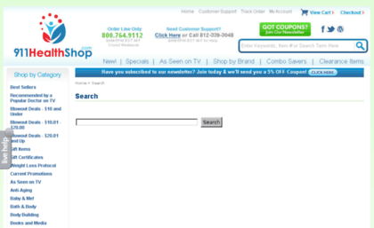 search.911healthshop.com