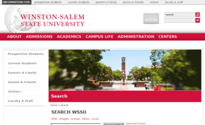 search.wssu.edu