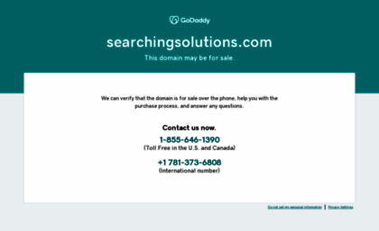 searchingsolutions.com