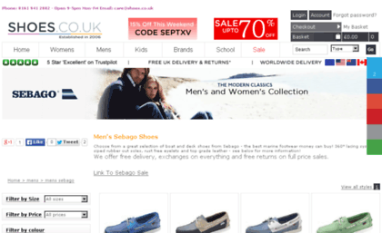 sebago.shoes.co.uk