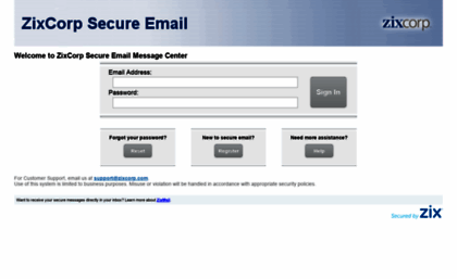 secure.zixmessagecenter.com