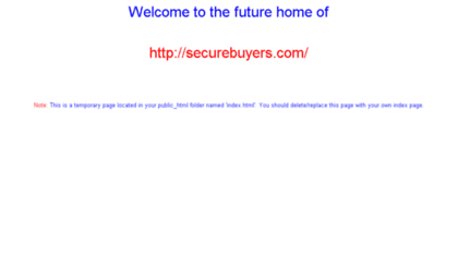 securebuyers.com
