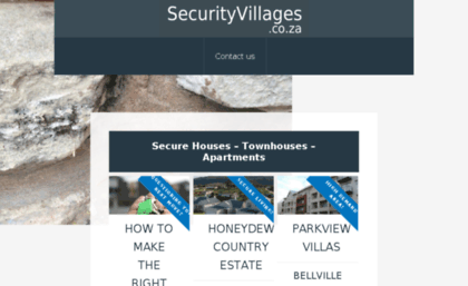 securityvillages.co.za