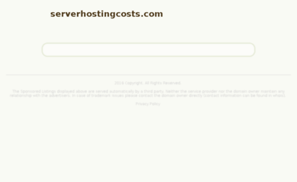 serverhostingcosts.com