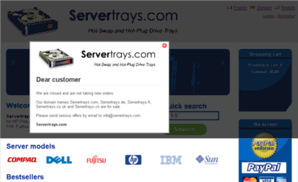 servertrays.com