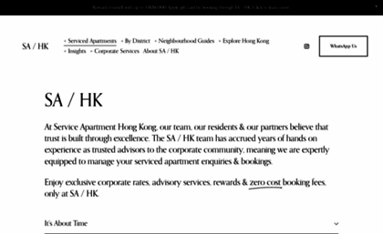 servicedapartments.com.hk